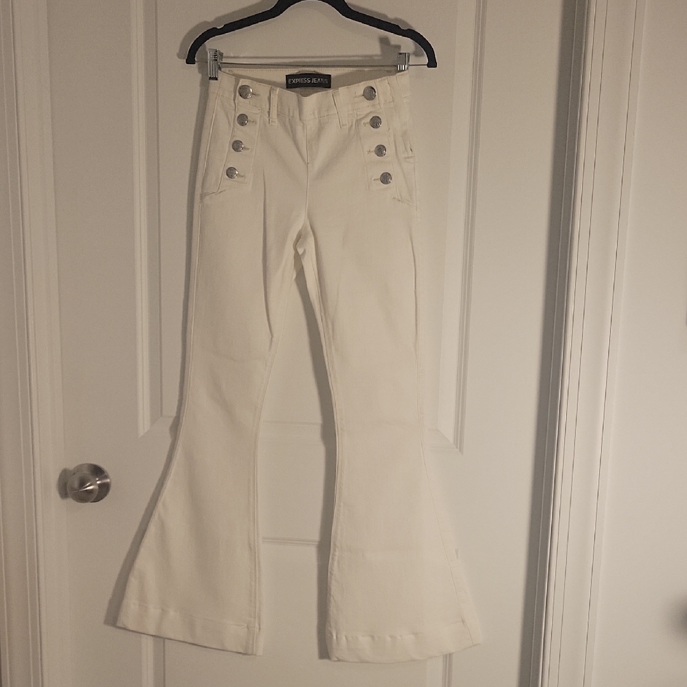 Express Cream Jeans